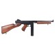 Snow Wolf Thompson M1A1 (AEG) WOOD, A classic SMG icon rebuilt in wood and steel for full-auto performance